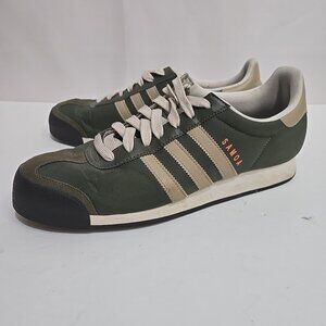 Adidas Samoa Shoes Mens Size 11.5 Green Low Top